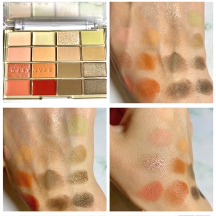 ソフトブラーリングアイパレット/wakemake/アイシャドウパレットを使ったクチコミ(6枚目)