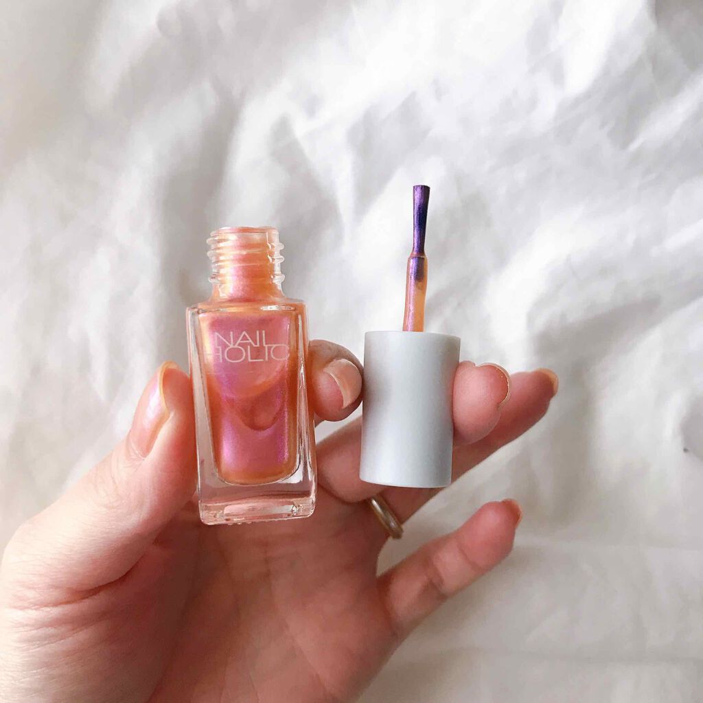 ネイルホリック リミテッドカラー Sea Shell/ネイルホリック/マニキュアを使ったクチコミ(2枚目)