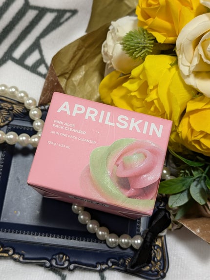 ピンクアロエメレンゲクレンザー/APRILSKIN/その他洗顔料を使ったクチコミ(5枚目)