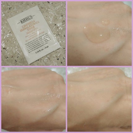 キールズ ハーバル トナー CL アルコールフリー/Kiehl's/化粧水を使ったクチコミ(2枚目)