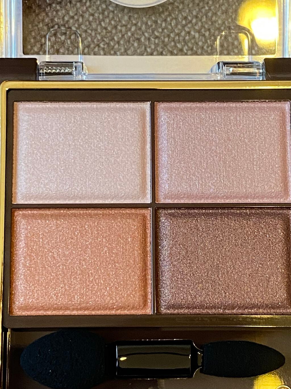 スキニーリッチシャドウ/excel/アイシャドウパレットを使ったクチコミ(3枚目)