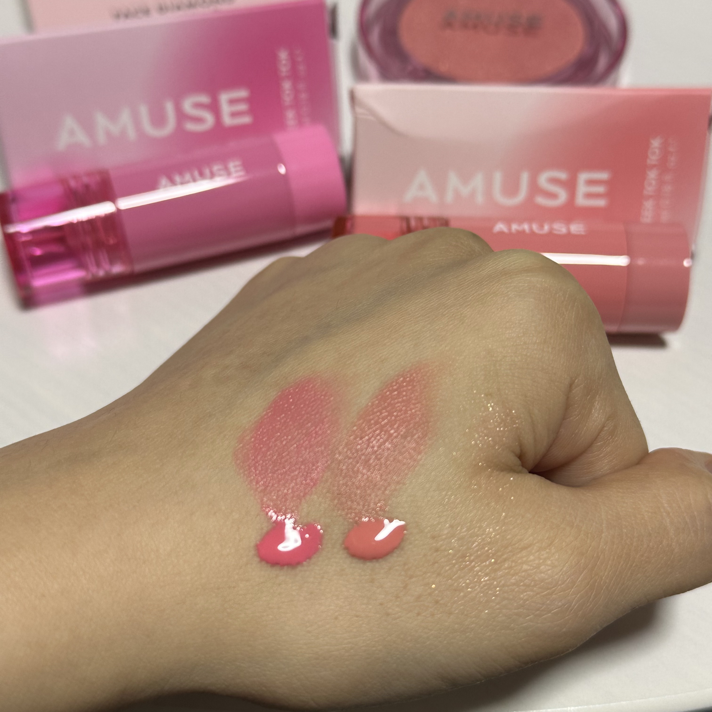 フェイスダイヤモンド/AMUSE/パウダーハイライトを使ったクチコミ（3枚目）