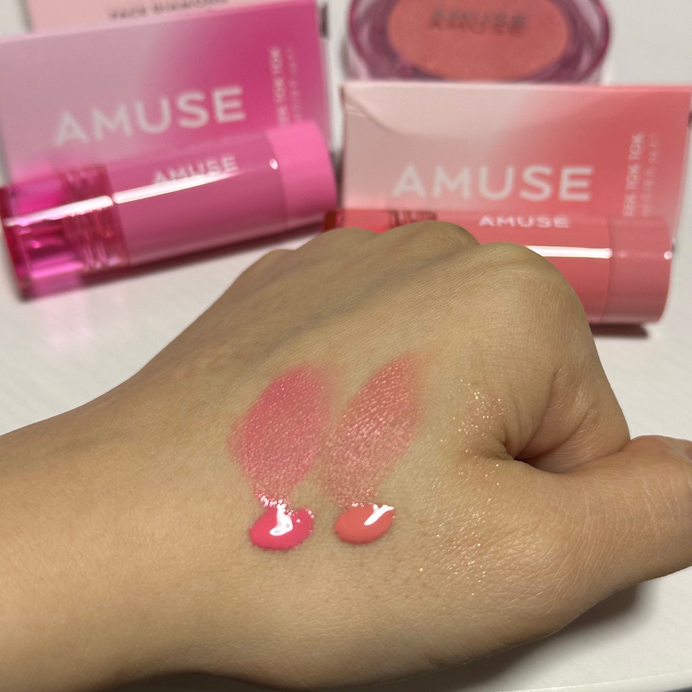 フェイスダイヤモンド/AMUSE/パウダーハイライトを使ったクチコミ(3枚目)