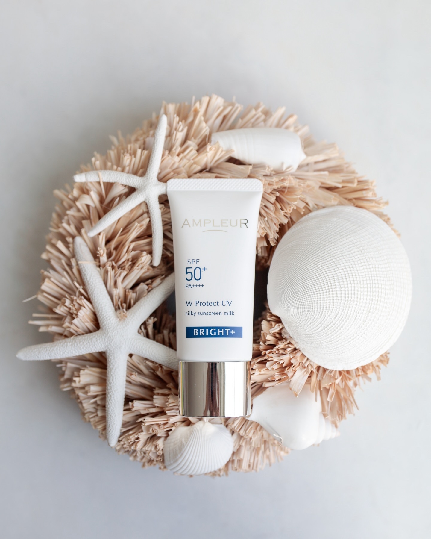 アンプルール WプロテクトUV ブライト＋/アンプルール/日焼け止めミルクを使ったクチコミ（1枚目）