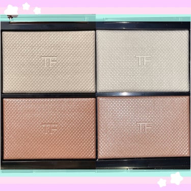 スキン イルミネイティング パウダー デュオ 01 ムードライト/TOM FORD BEAUTY/プレストパウダーを使ったクチコミ（2枚目）