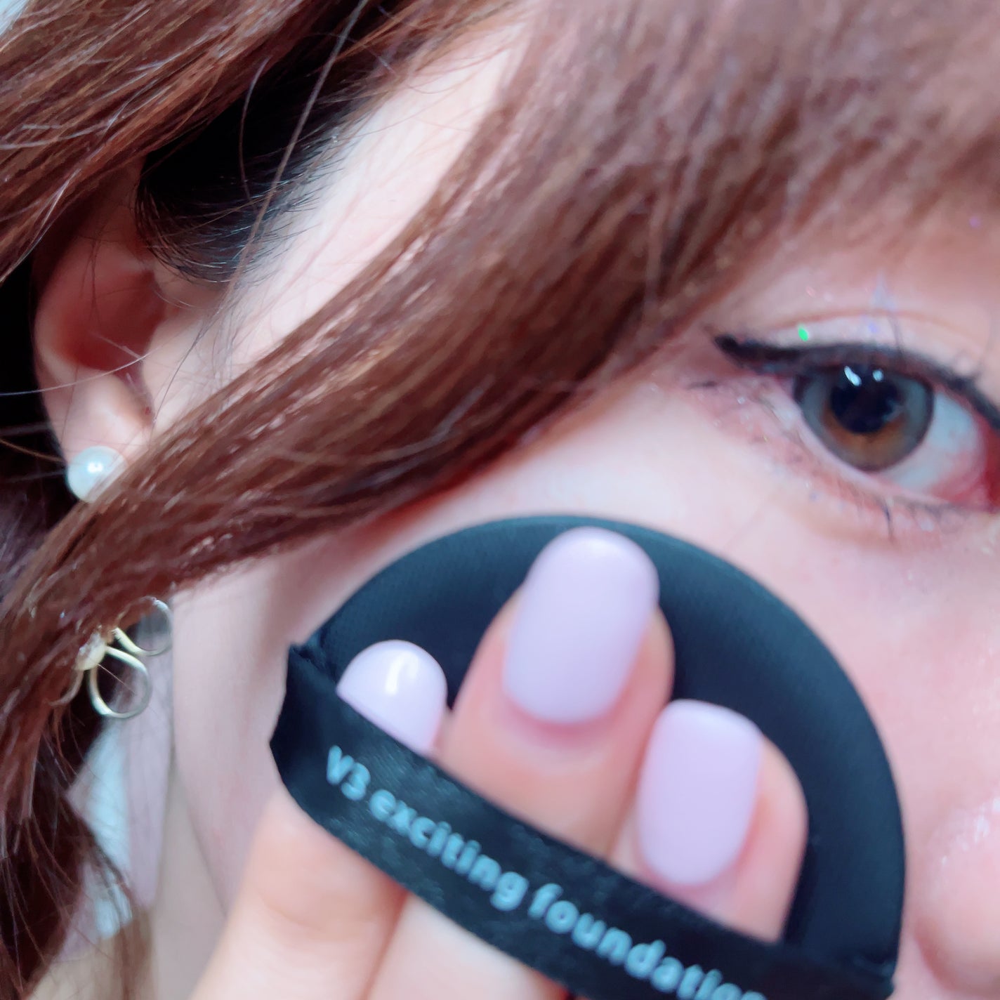 V3 エキサイティングファンデーション/SPICARE/クッションファンデーションを使ったクチコミ(2枚目)