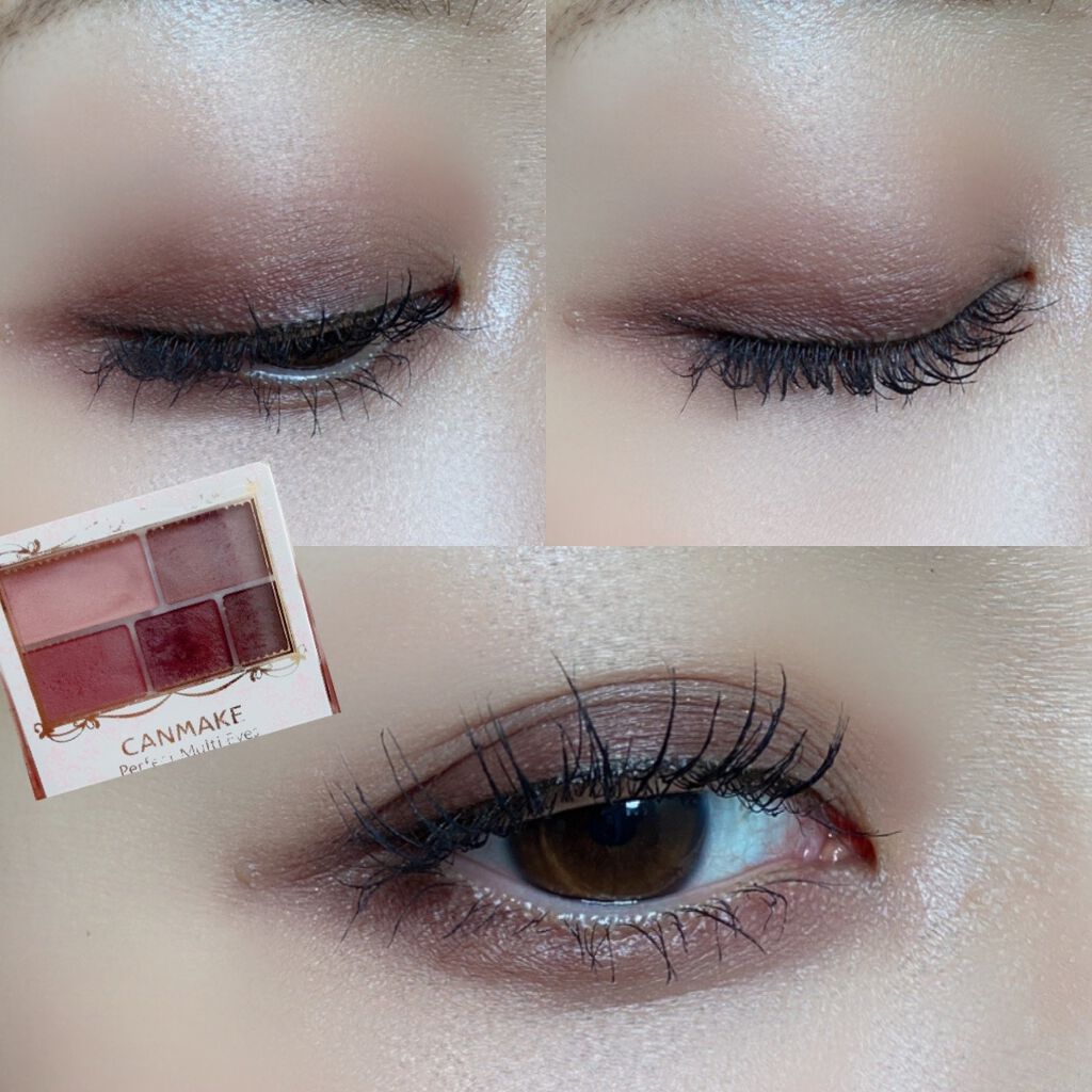 パーフェクトマルチアイズ/キャンメイク/アイシャドウパレットを使ったクチコミ（1枚目）