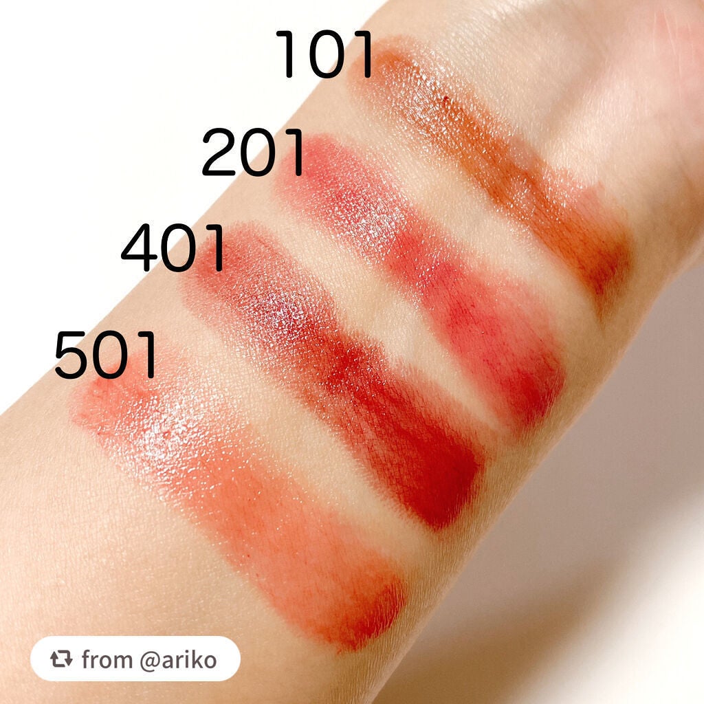 ラスティンググロスリップ/CEZANNE/口紅を使ったクチコミ(6枚目)