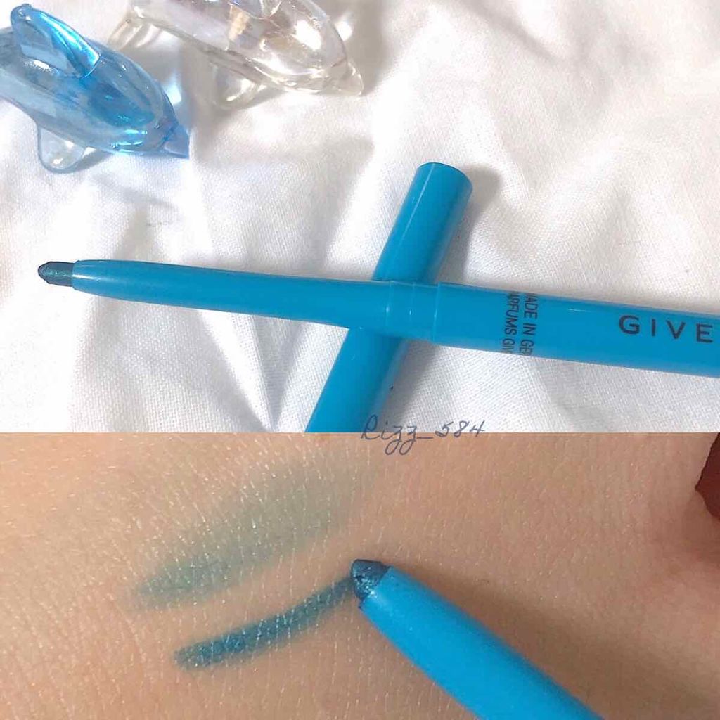 コール・クチュール・ウォータープルーフ No.10 アズール/GIVENCHY/ペンシルアイライナーを使ったクチコミ（2枚目）