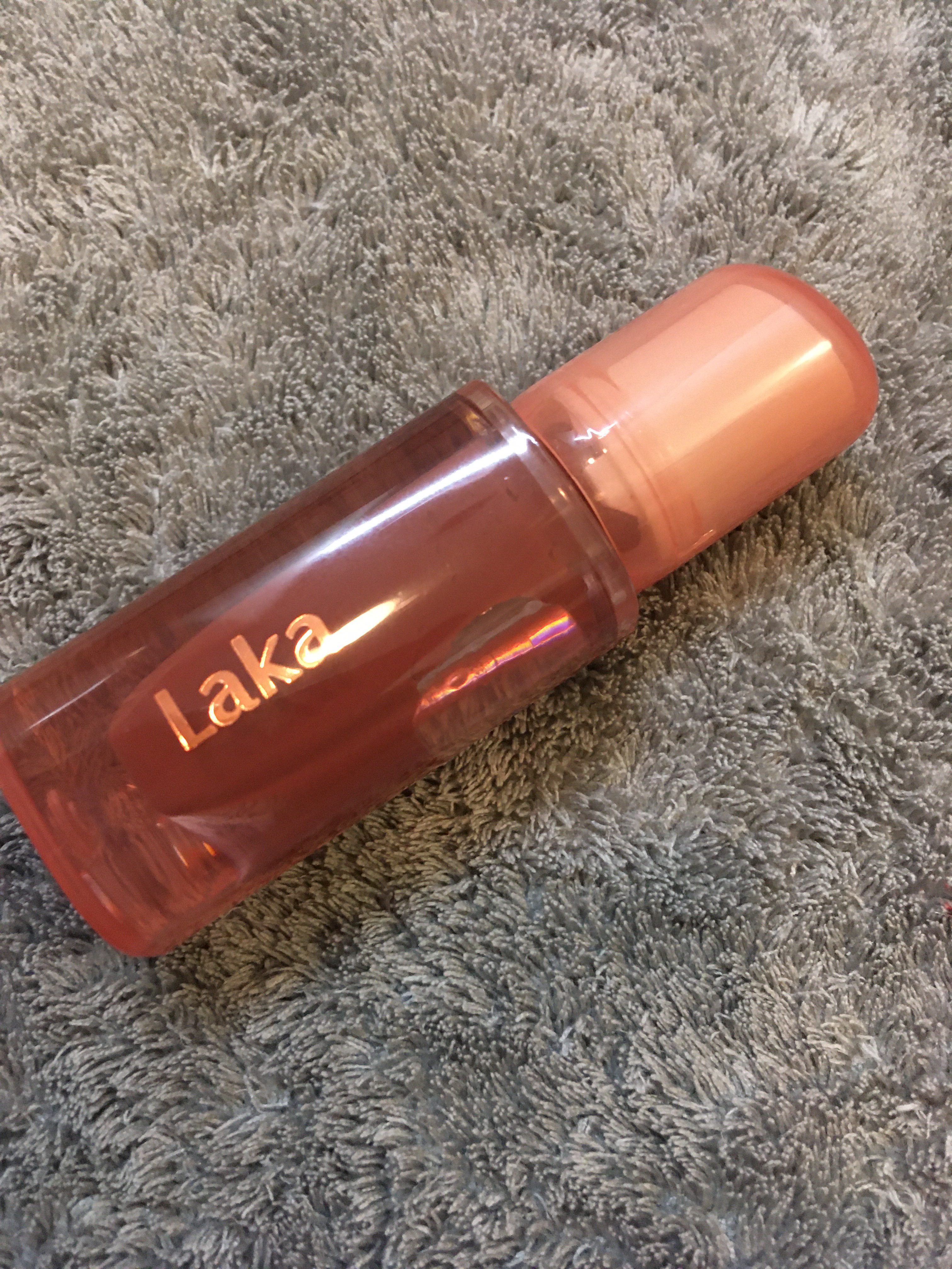 ジェリーイングヌードグロス/Laka/リップグロスを使ったクチコミ（1枚目）