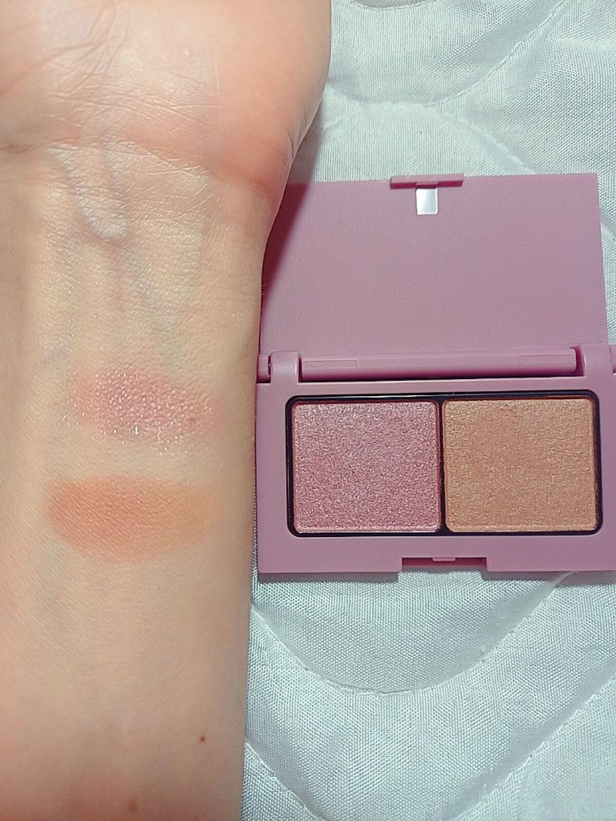 エテュセ アイエディション(カラーパレット) 08 カシスシナモン/ettusais/アイシャドウパレットを使ったクチコミ（2枚目）