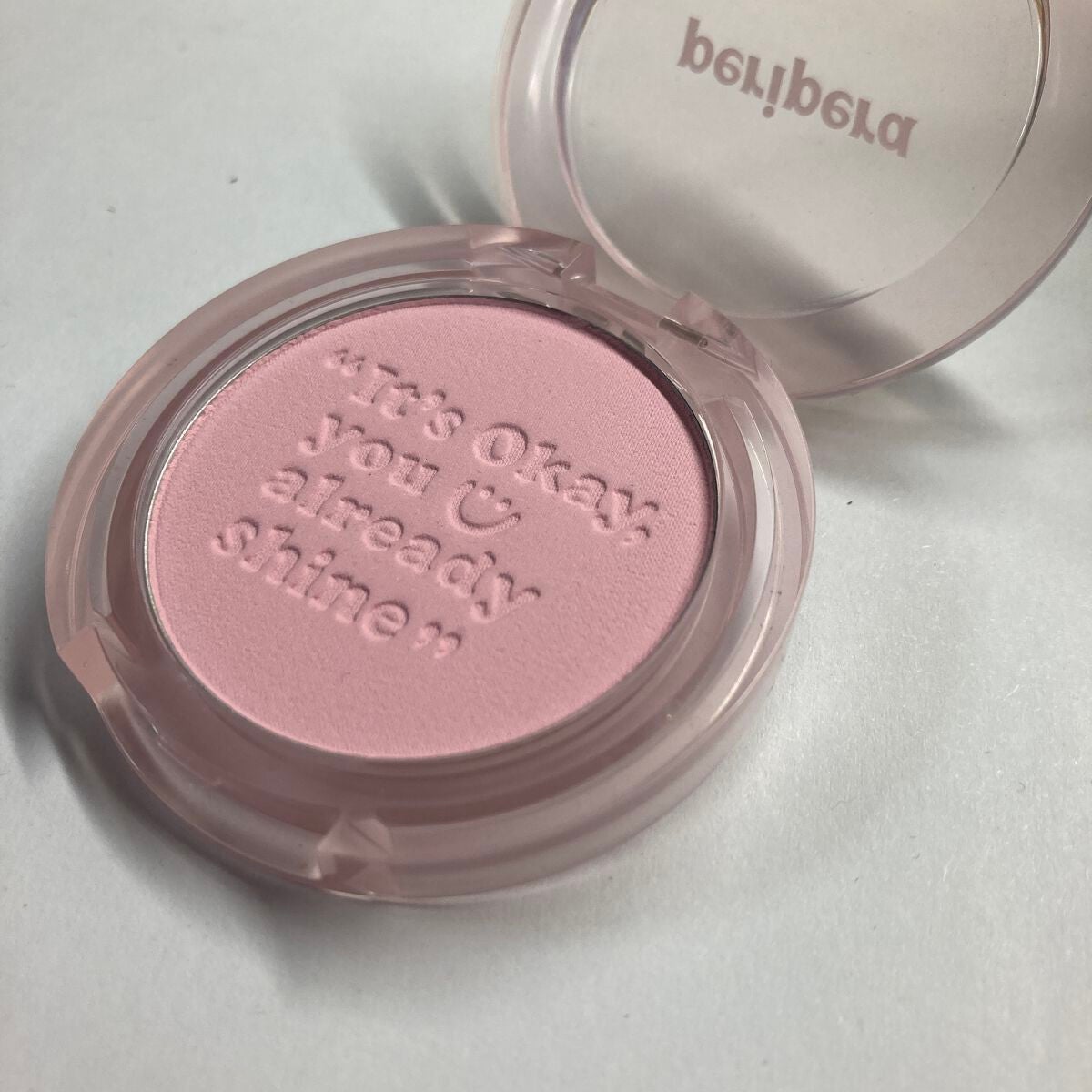 ピュア ブラッシュド サンシャイン チーク/PERIPERA/パウダーチークを使ったクチコミ(2枚目)