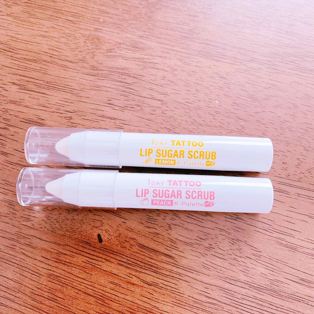 リップシュガースクラブモイストa/K-パレット/リップスクラブを使ったクチコミ(1枚目)