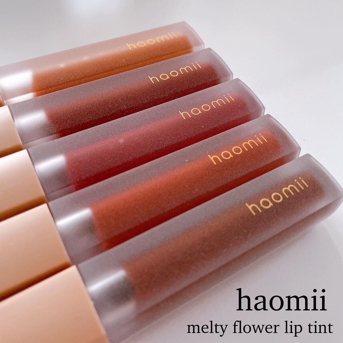 Melty flower lip tint/haomii/口紅を使ったクチコミ(2枚目)