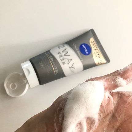 ニベア2WAY美容洗顔/ニベア/洗顔フォームを使ったクチコミ(6枚目)