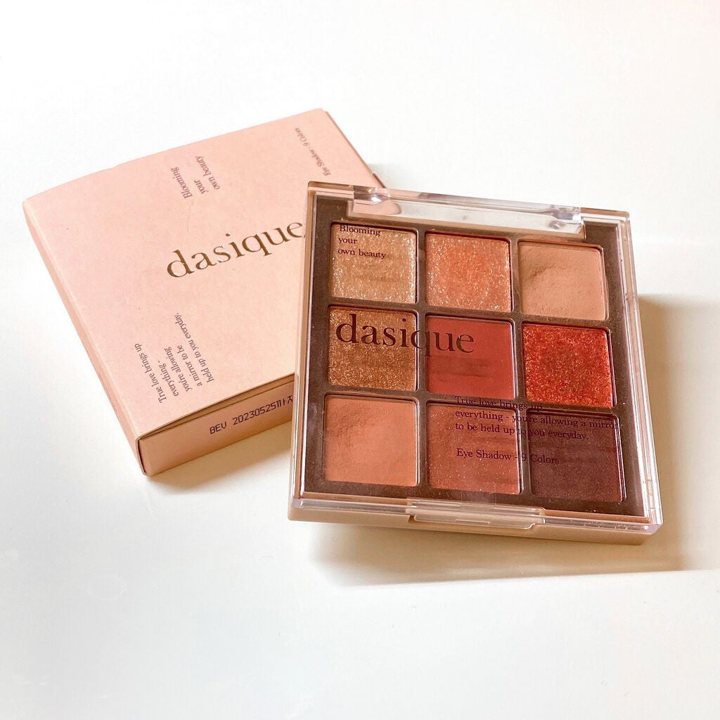 シャドウパレット/dasique/アイシャドウパレットを使ったクチコミ(1枚目)