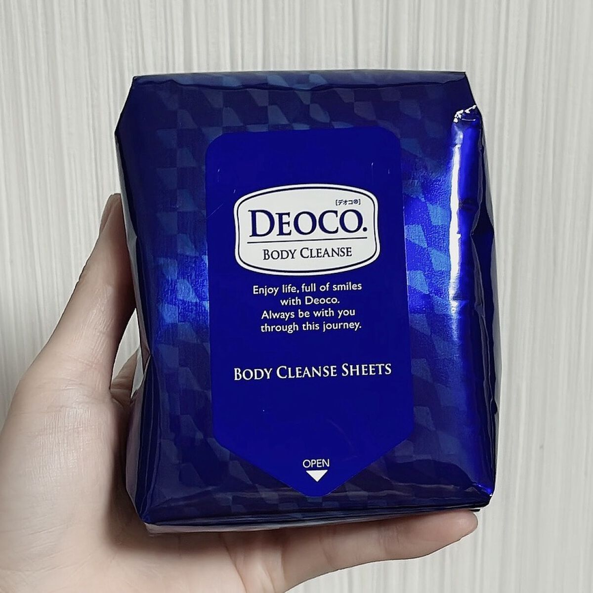 ボディクレンズシート/DEOCO(デオコ)/ボディシートを使ったクチコミ（1枚目）