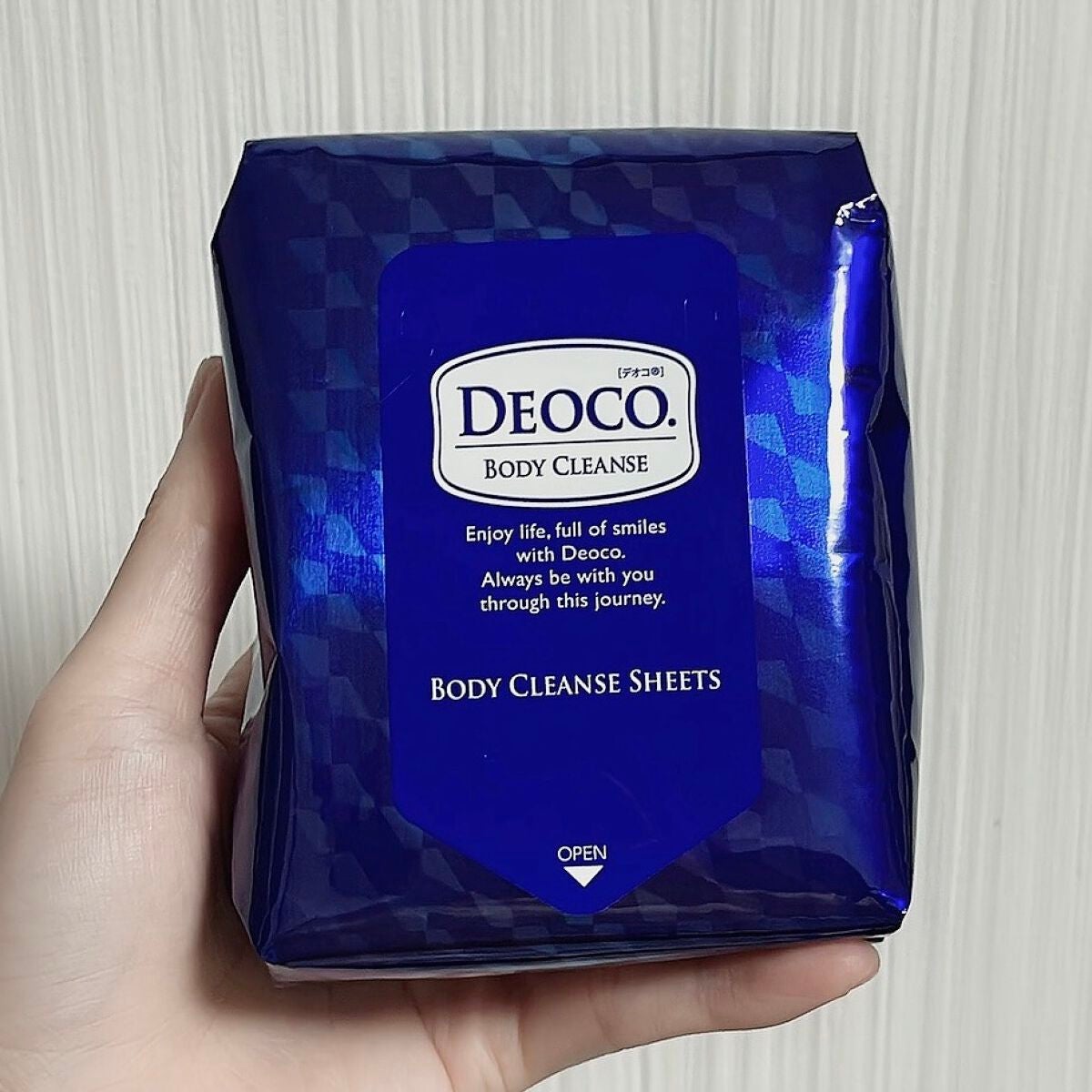 ボディクレンズシート/DEOCO(デオコ)/ボディシートを使ったクチコミ(1枚目)