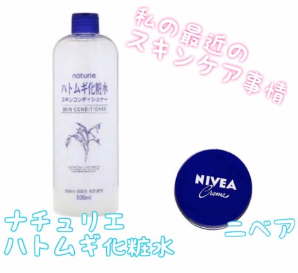 ハトムギ化粧水(ナチュリエ スキンコンディショナー R )/ナチュリエ/化粧水を使ったクチコミ(1枚目)