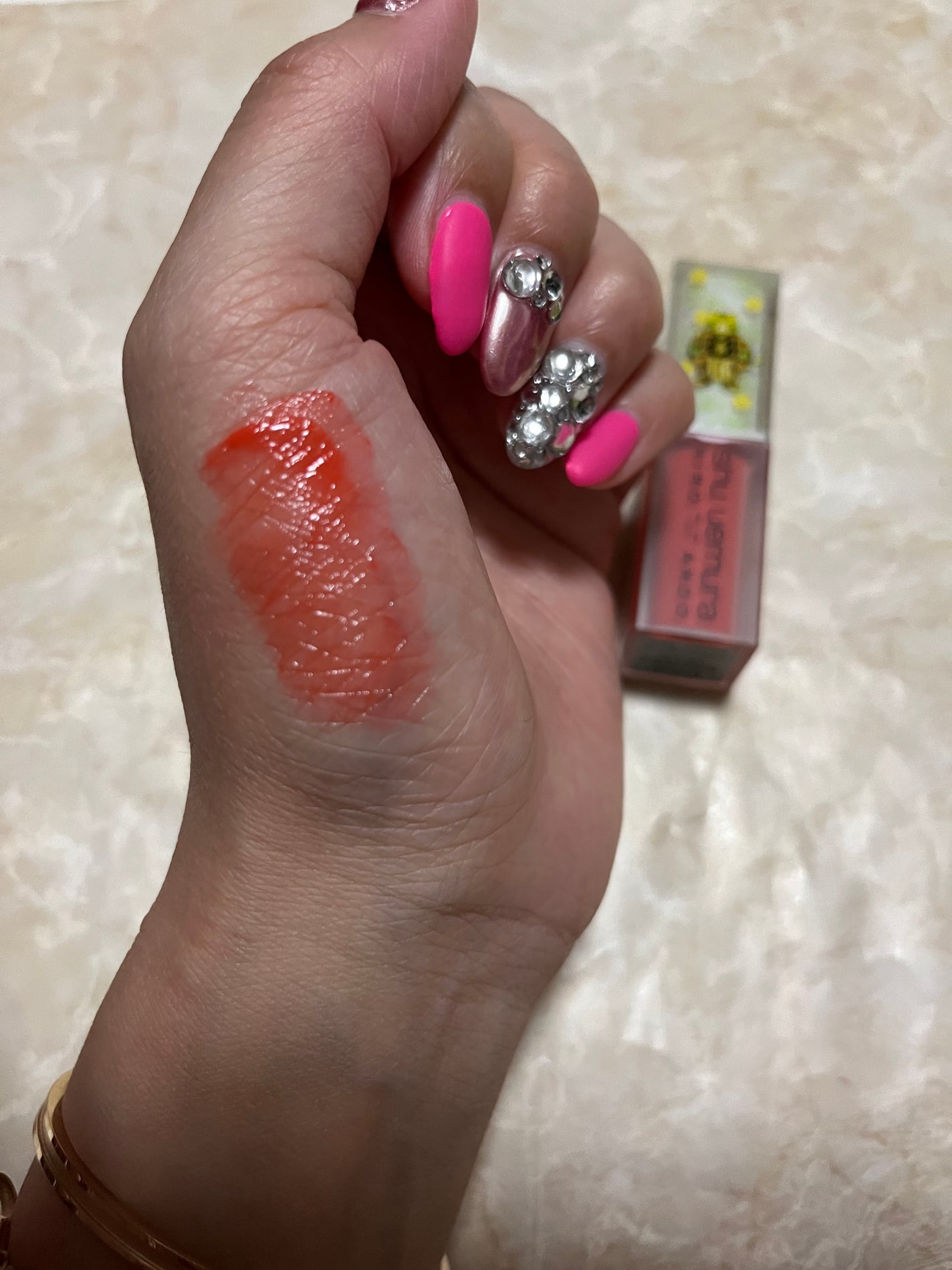 キヌケアグローアップ/shu uemura/口紅を使ったクチコミ(2枚目)