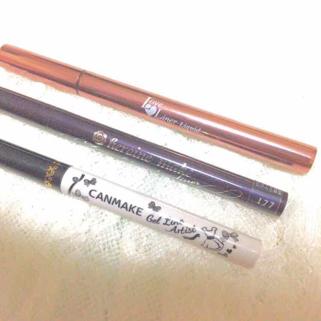 ジェルラインアーティスト/キャンメイク/ジェルアイライナーを使ったクチコミ（1枚目）