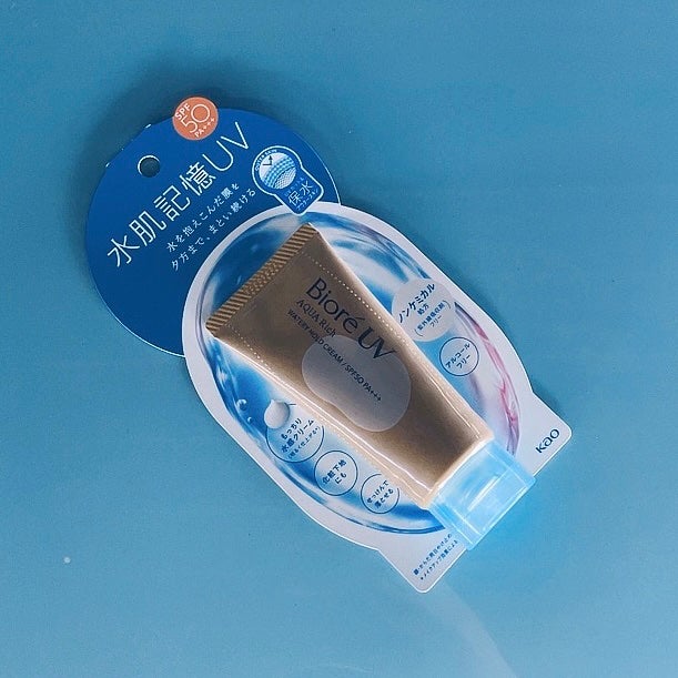 ビオレUV アクアリッチ ウォータリーホールドクリーム(水肌記憶UV)/ビオレ/日焼け止めクリームを使ったクチコミ(2枚目)