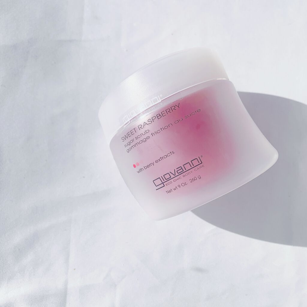 ジョヴァンニ シュガー ボディスクラブ スイートラズベリー/giovanni/ボディスクラブを使ったクチコミ(1枚目)