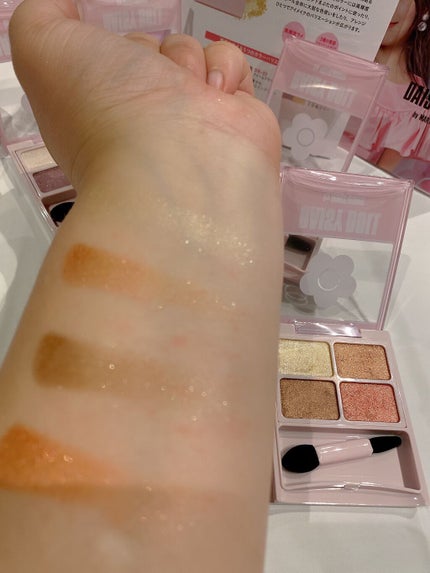 デイジードール アイカラー パレット/DAISY DOLL by MARY QUANT/アイシャドウパレットを使ったクチコミ(6枚目)