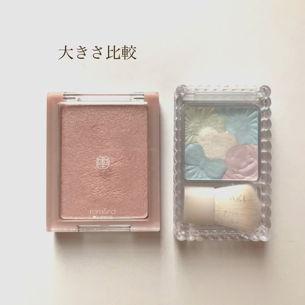 ヴェールライター/rom&nd/パウダーハイライトを使ったクチコミ（3枚目）