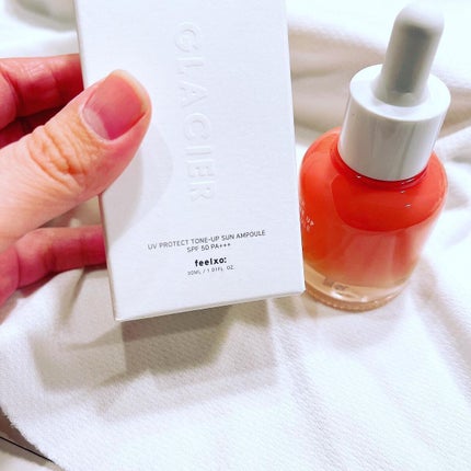 ピルソ グラシアエアフィットトーンアップサンアンプル SPF50 PA+++/feelxo/化粧下地を使ったクチコミ(5枚目)