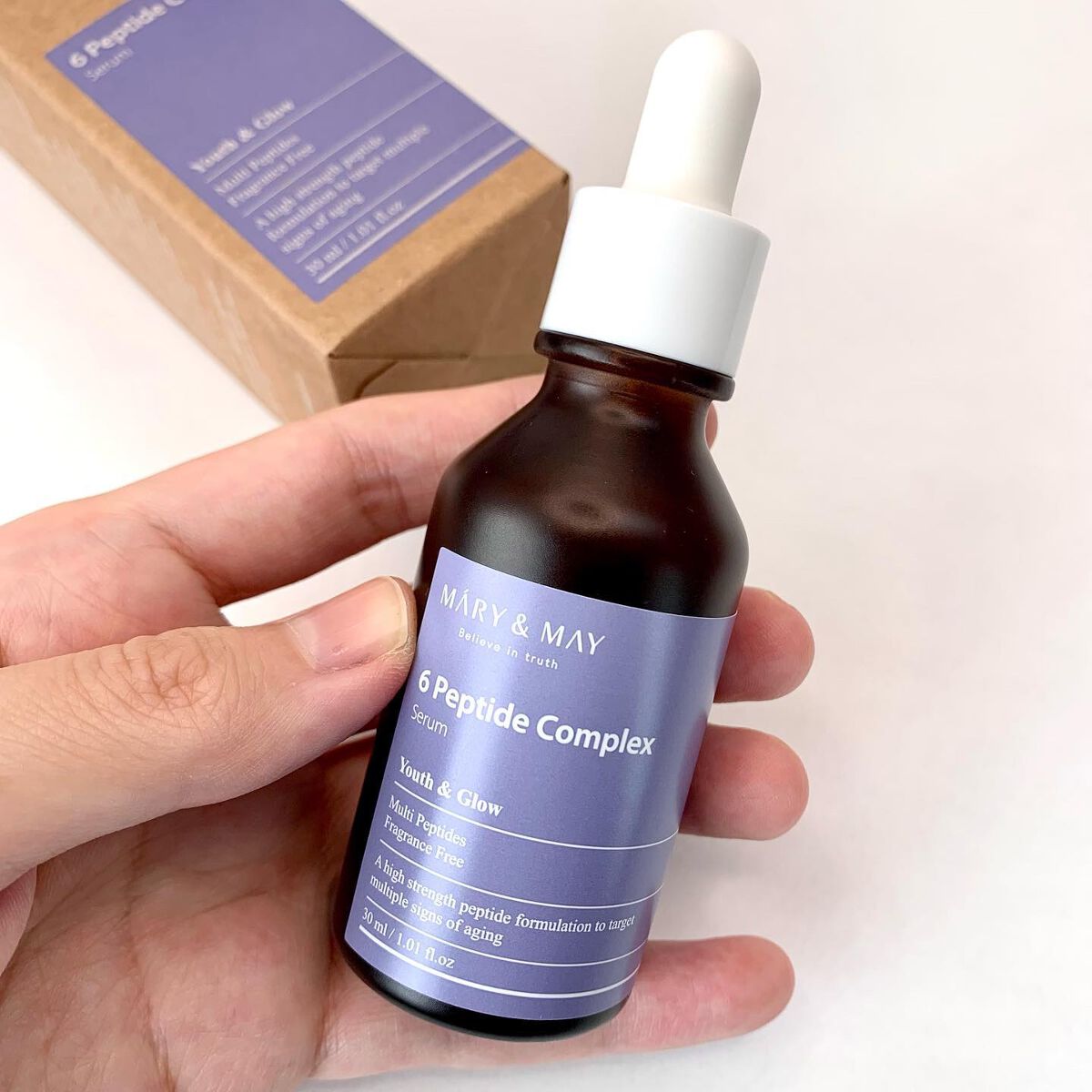 6ペプチドコンプレックスセラム/MARY&MAY/美容液を使ったクチコミ(2枚目)