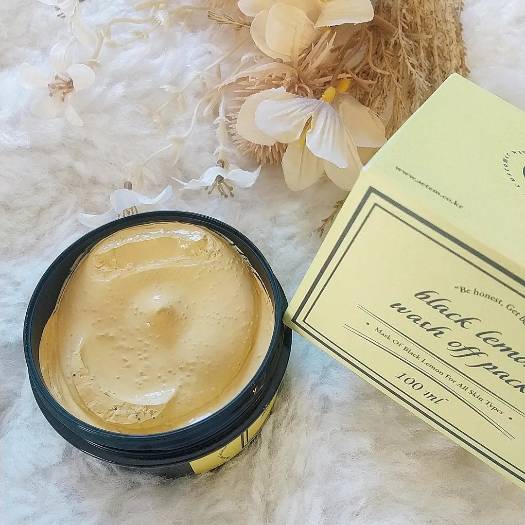 black lemon wash off pack/Aetem /洗い流すパック・マスクを使ったクチコミ(5枚目)