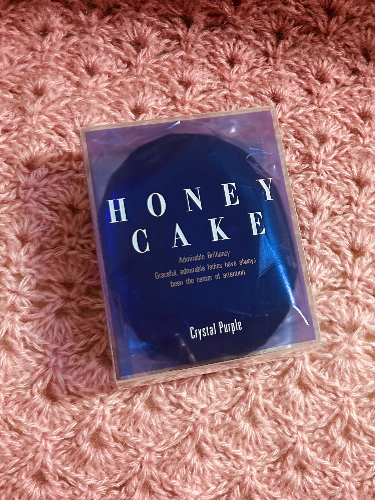 ホネケーキ(クリスタルパープル)/SHISEIDO/洗顔石鹸を使ったクチコミ(1枚目)