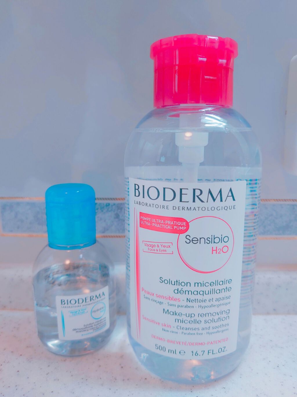 サンシビオ エイチツーオー D/ビオデルマ/クレンジングウォーターを使ったクチコミ（1枚目）