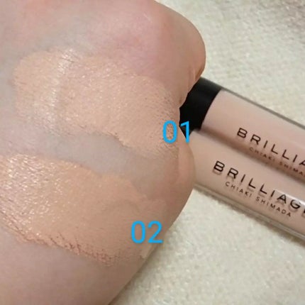 デザイニング コンシーラー/ブリリアージュ/リキッドコンシーラーを使ったクチコミ(7枚目)