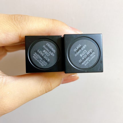 GLASS LIP COLOR/3CE/口紅を使ったクチコミ(3枚目)