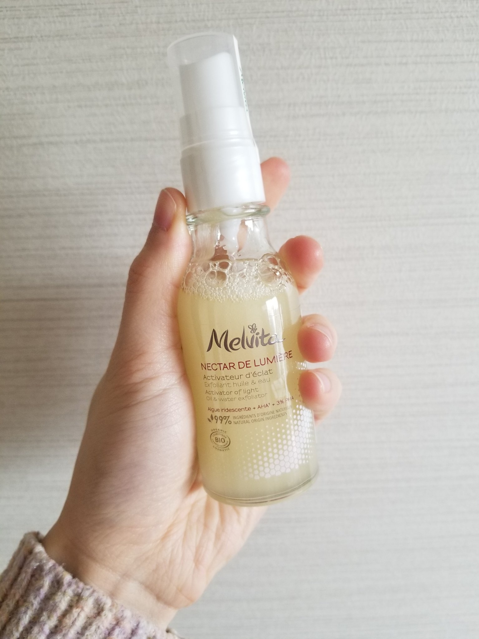 ネクターデルミエール アクティベーターオイルウォーター 50mL/Melvita/化粧水を使ったクチコミ（1枚目）