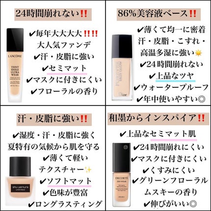 タンイドル ウルトラ ウェア リキッド/LANCOME/リキッドファンデーションを使ったクチコミ(3枚目)
