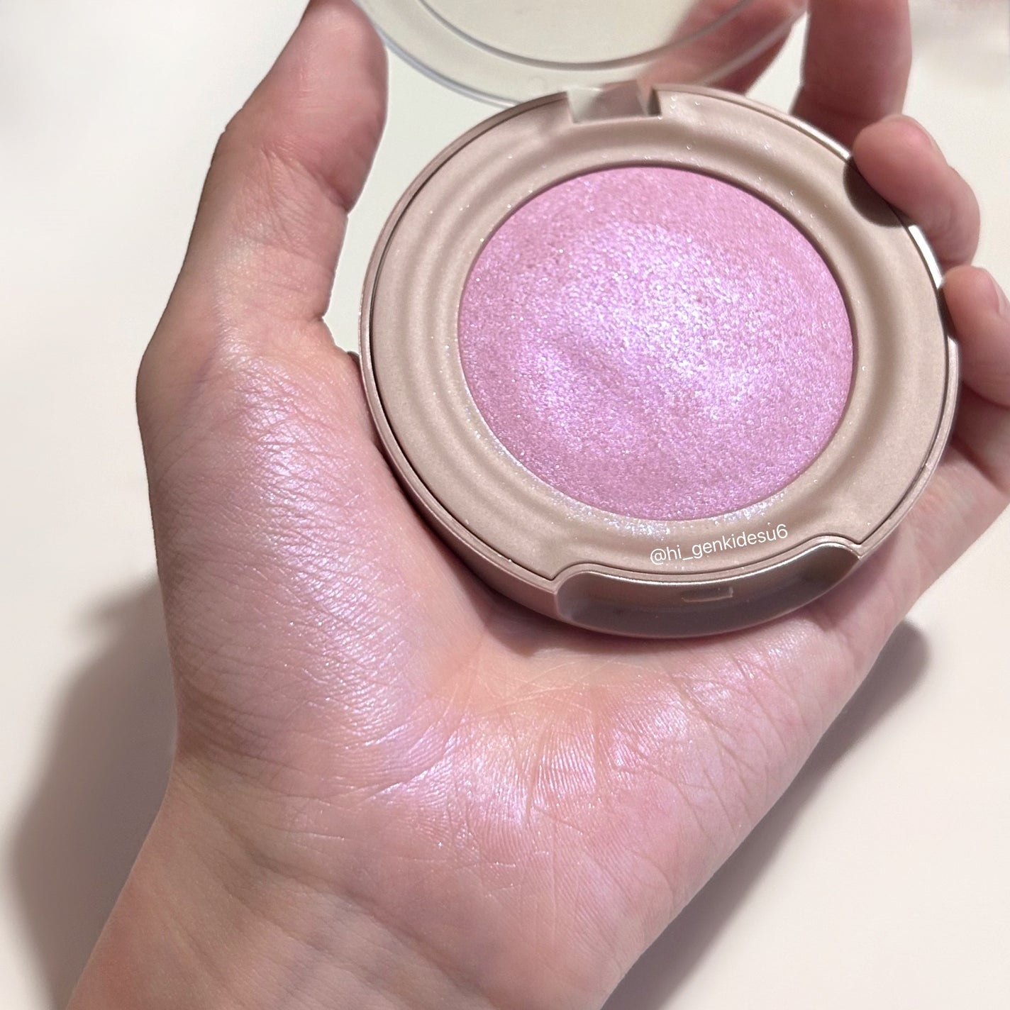 トゥルーディメンショングロウチーク/hince/パウダーチークを使ったクチコミ(5枚目)