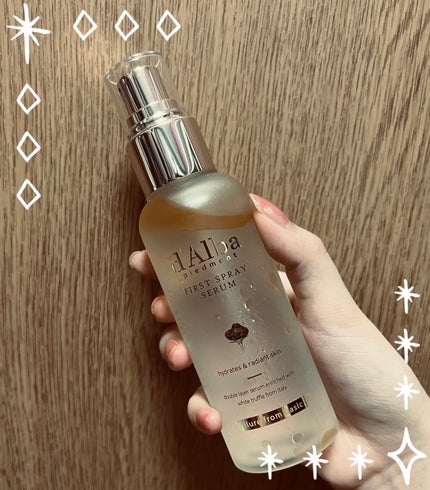 ダルバ ホワイトトリュフファーストスプレーセラム/ダルバ/ミスト状化粧水を使ったクチコミ(1枚目)