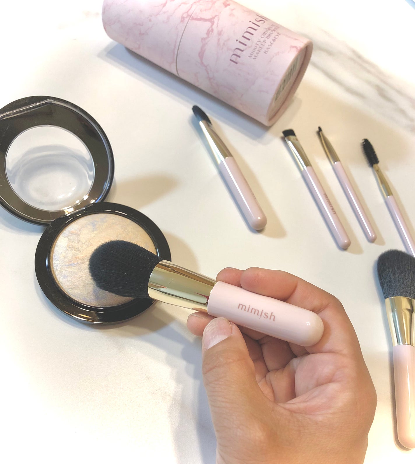 メイクブラシセット/mimish/その他キットセットを使ったクチコミ(2枚目)
