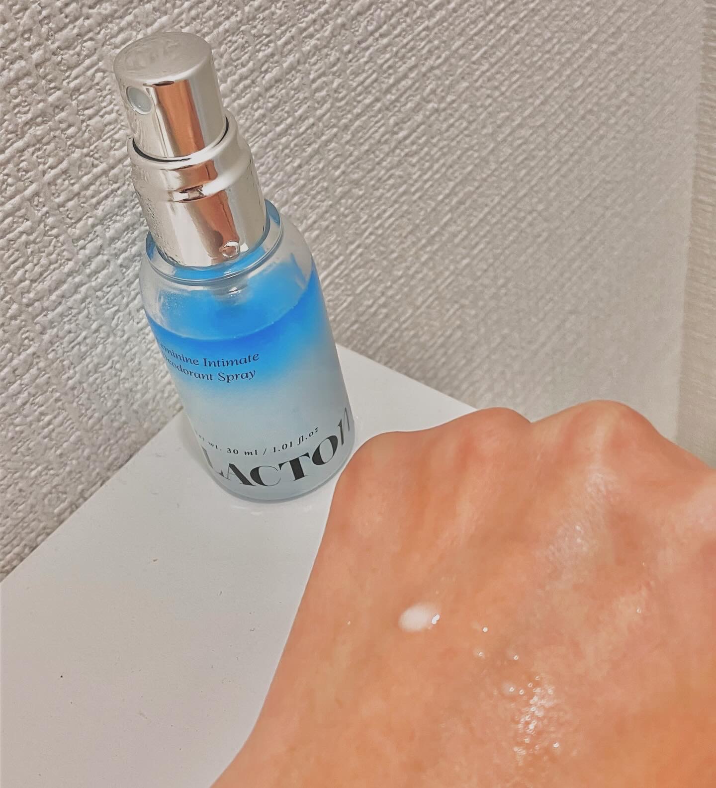 LACTOMEDI Feminine Probiotics Dry Mist/LACTOMEDI/デリケートゾーンケアを使ったクチコミ（2枚目）