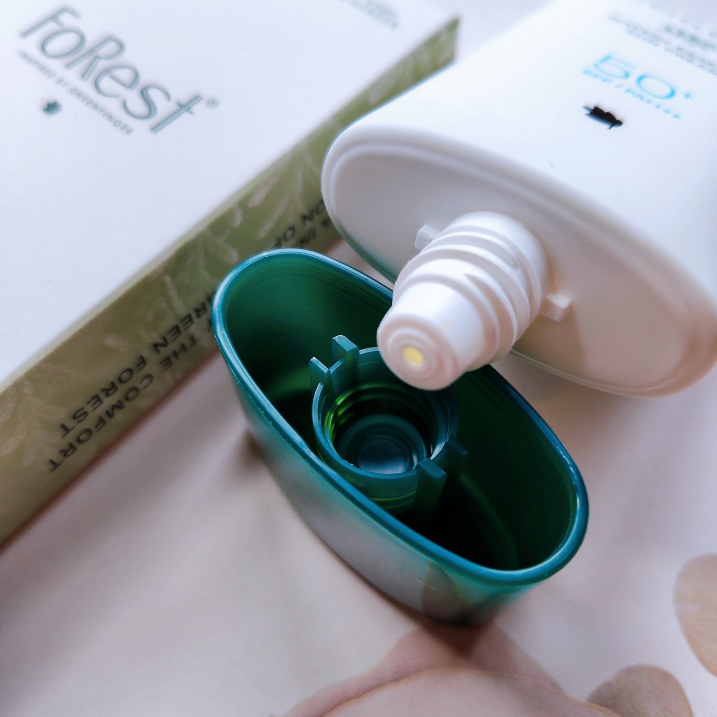 フォレスト エッセンスサンクリーム/FoRest by Greenfinger/日焼け止めローションを使ったクチコミ(2枚目)