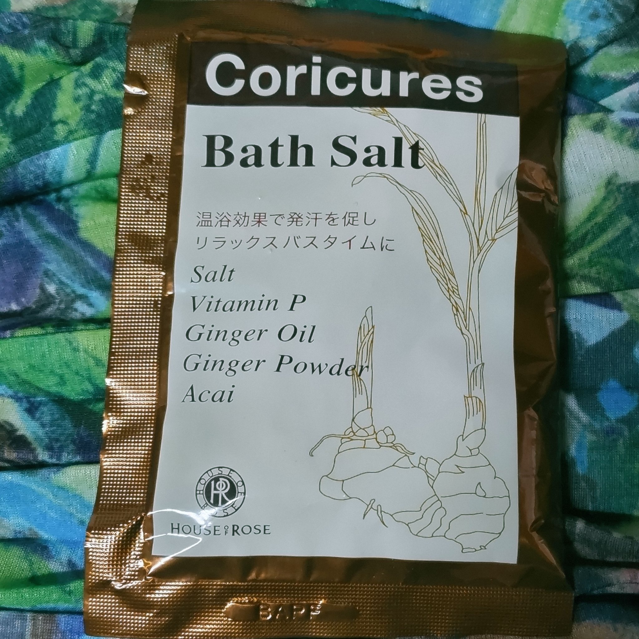 コリキュアーズ バスソルト/ハウス オブ ローゼ/無機塩系入浴剤を使ったクチコミ（1枚目）