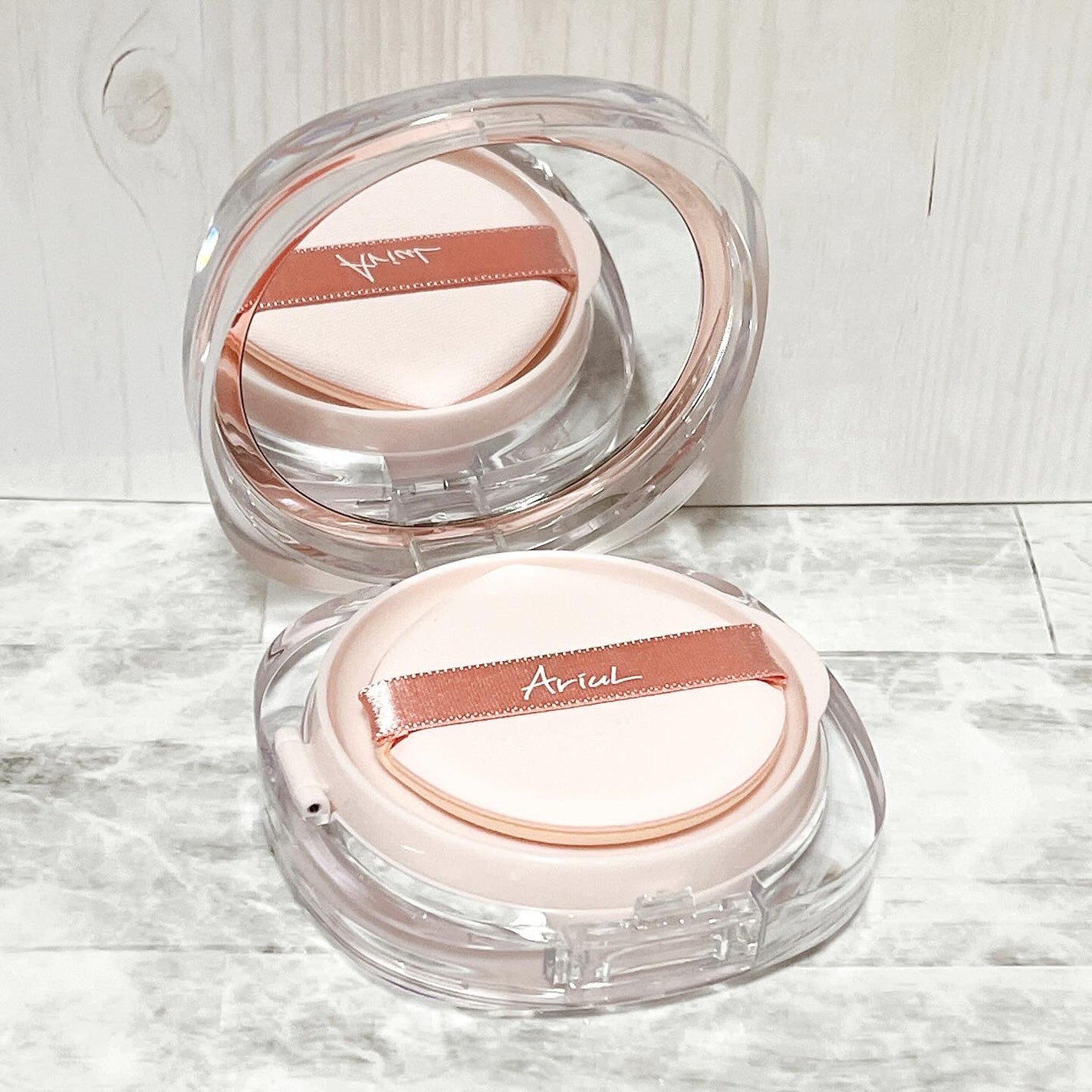 アリウル インクフェザーカバーラスティングクッション/Ariul/クッションファンデーションを使ったクチコミ(2枚目)