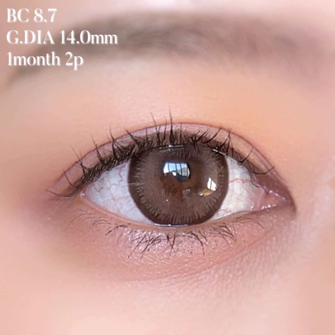 SCOTCH 3COLOR/THEPIEL/１ヶ月（１MONTH）カラコンを使ったクチコミ（2枚目）