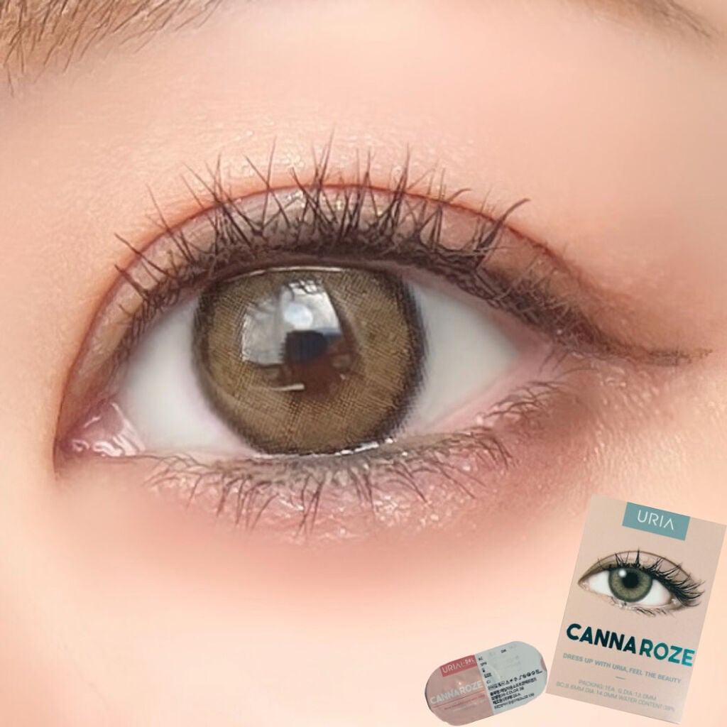 CANNA ROZE 1year/URIA i-DOL/カラーコンタクトレンズを使ったクチコミ(7枚目)
