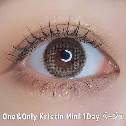 One & Only Kristin/Hapa kristin/カラーコンタクトレンズを使ったクチコミ(2枚目)