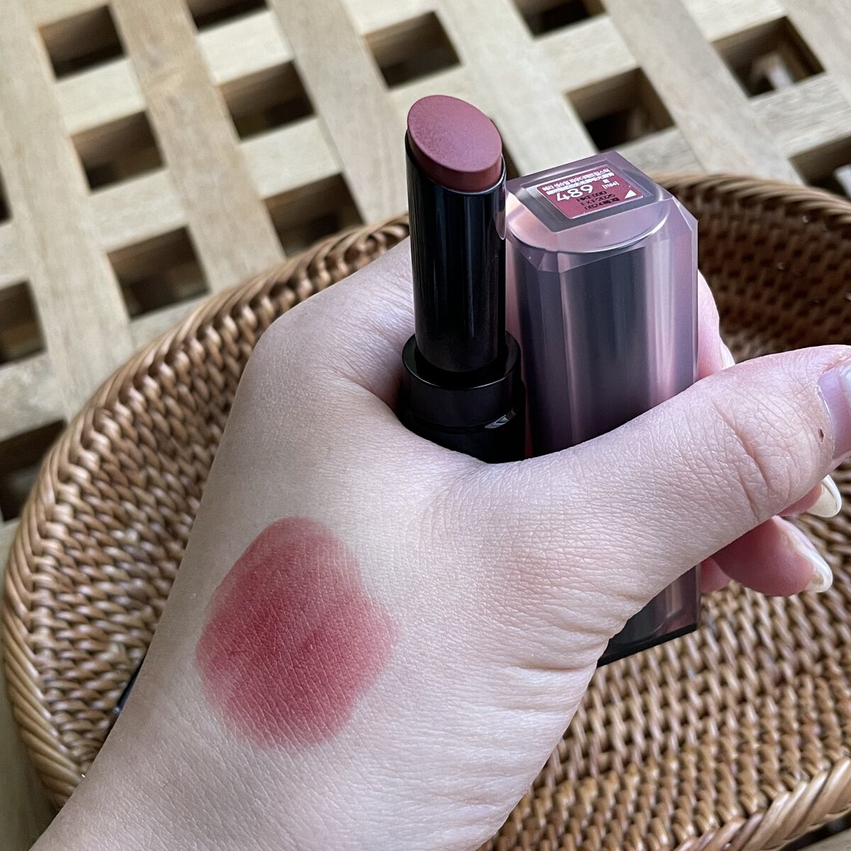 センシュアルパウダーマットリップスティック/HERA/口紅を使ったクチコミ（3枚目）