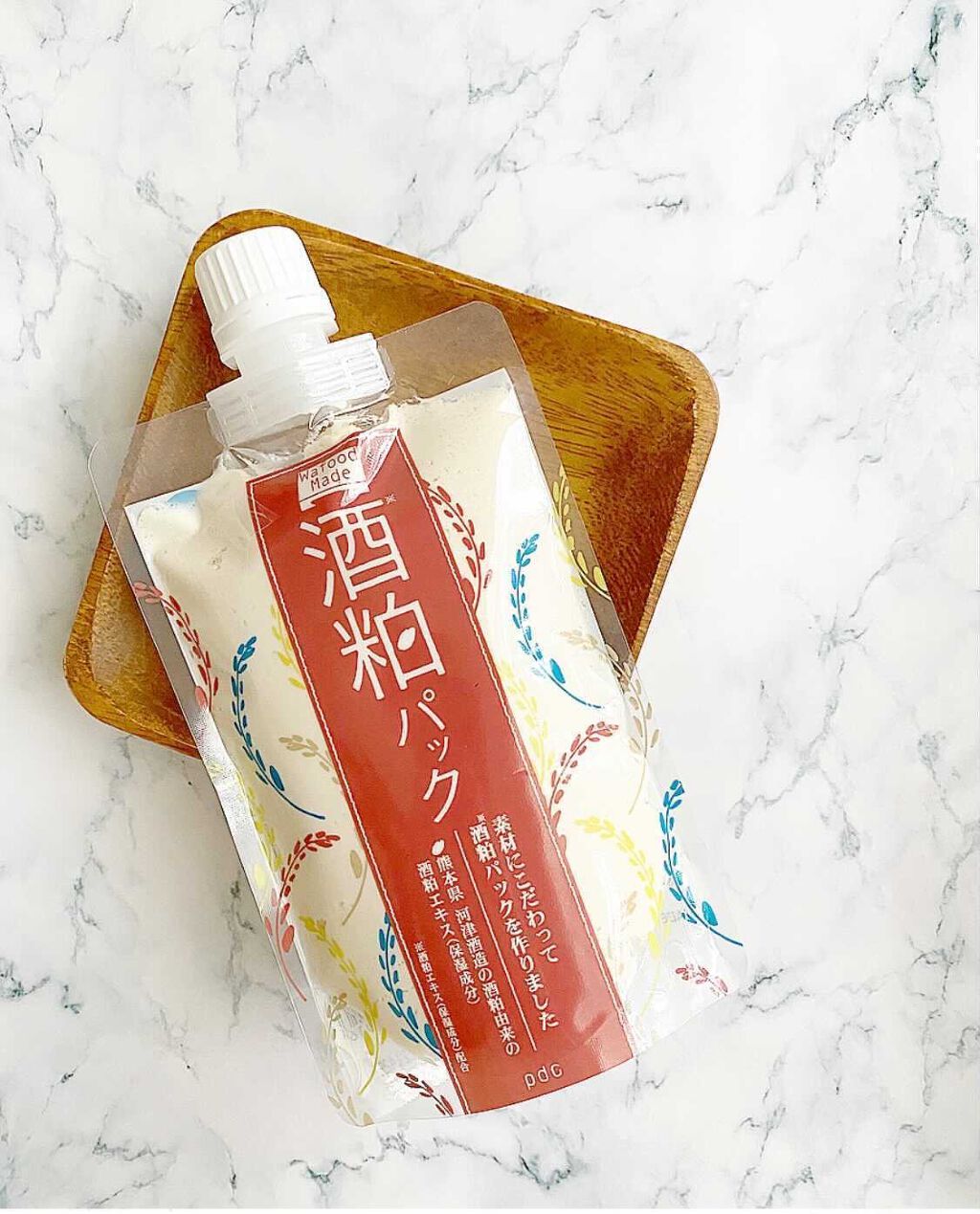 ワフードメイド　酒粕パック/pdc/洗い流すパック・マスクを使ったクチコミ（2枚目）